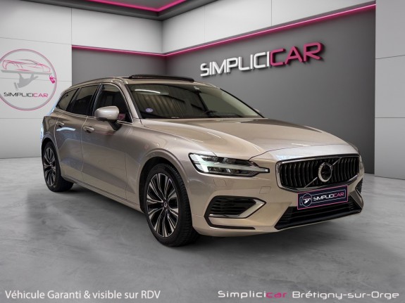 Volvo v60 t6 awd 253 ch  145 ch geartronic 8 ultimate ultra style chrome - toit ouvrant - garantie 12 mois occasion...