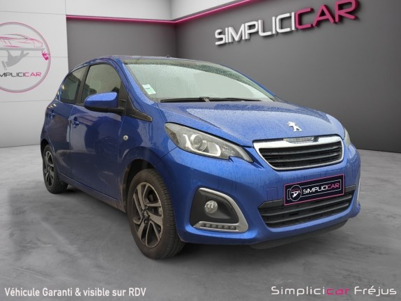 Peugeot 108 vti 72ch bvm5 allure cameras de recul clim garantie 12 mois occasion simplicicar frejus  simplicicar simplicibike...