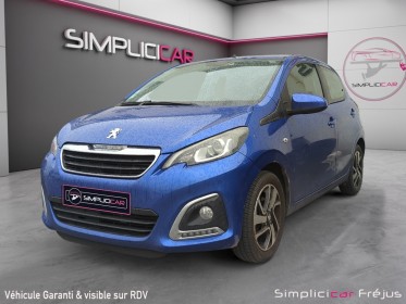 Peugeot 108 vti 72ch bvm5 allure cameras de recul clim garantie 12 mois occasion simplicicar frejus  simplicicar simplicibike...