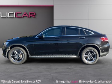 Mercedes glc coupe 300 de 9g-tronic 4matic amg line caméra 360 toit ouvrant - garantie 12 mois occasion simplicicar brive la...