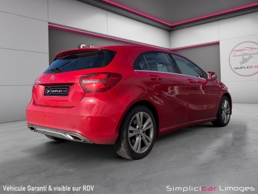 Mercedes classe a 180 7g-dct sensation occasion simplicicar limoges  simplicicar simplicibike france