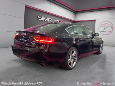 Audi a5 1.8 tfsi 16v multitronic 170 cv s line occasion simplicicar meaux simplicicar simplicibike france