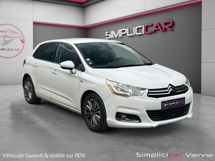Citroen c4 e-hdi 115 exclusive etg6 garantie 12 mois occasion simplicicar vienne simplicicar simplicibike france
