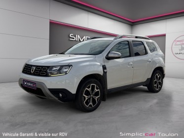 Dacia duster 1.5dci 110cv 4x4 prestige - entretien dacia - 1ère main - attelage - garantie occasion simplicicar toulon est...