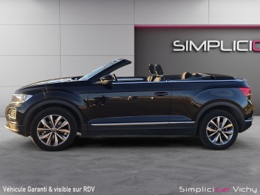 Volkswagen t-roc cabriolet 1.5 tsi evo 150 ch dsg7 style caméra de recul révisée garantie 12 mois apple carplay siéges......