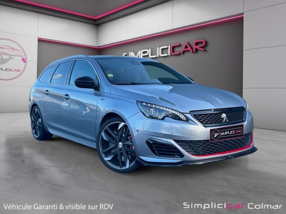 Peugeot 308 sw 2.0 bluehdi 180ch eat6 toit panoramique pack gt  jantes 19 garantie 12 mois occasion simplicicar colmar...