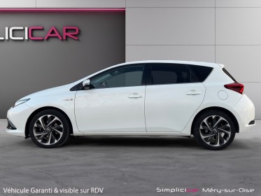 Toyota auris hybride 136h design caméra de recul garantie 12 mois occasion simplicicar mery-sur-oise simplicicar...
