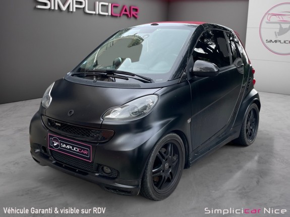 Smart brabus 1.0i cabriolet occasion  simplicicar nice - pfvauto simplicicar simplicibike france