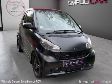 Smart brabus 1.0i cabriolet occasion  simplicicar nice - pfvauto simplicicar simplicibike france