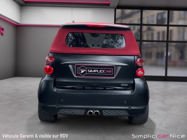 Smart brabus 1.0i cabriolet occasion  simplicicar nice - pfvauto simplicicar simplicibike france