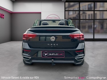 Volkswagen t-roc cabriolet r line 150ch dsg7 - full - faible km - occasion simplicicar compiegne simplicicar simplicibike...