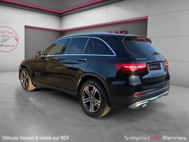 Mercedes glc 220d 170 chevaux, affranchissement de ligne , coffre électriques, 4matic , historique d'entretien disponible...