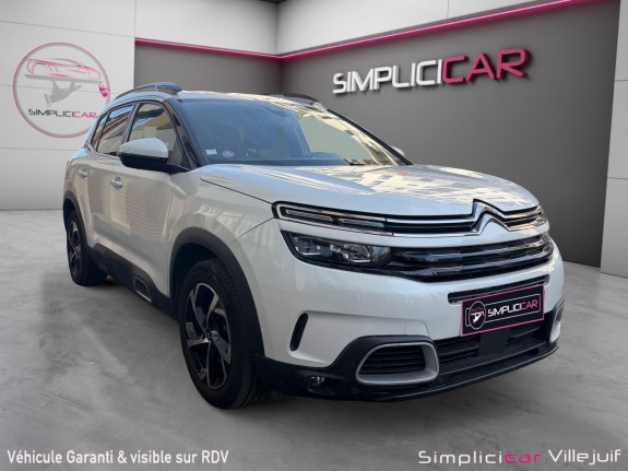 Citroen c5 aircross puretech 130 ss eat8 shine, caméra de recul, radar av/ar, carplay garantie 12 mois occasion simplicicar...
