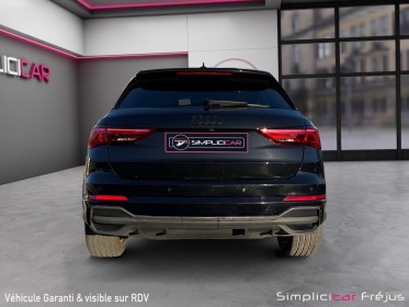 Audi q3 45 tfsie 245 ch s tronic 6 s line e-tron caméra de recul siège alcantara occasion simplicicar frejus  simplicicar...