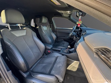 Audi q3 45 tfsie 245 ch s tronic 6 s line e-tron caméra de recul siège alcantara occasion simplicicar frejus  simplicicar...