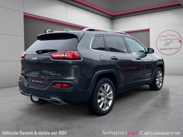 Jeep cherokee 2.2l multijet ss 200 active drive i bva limited occasion simplicicar carcassonne simplicicar simplicibike france