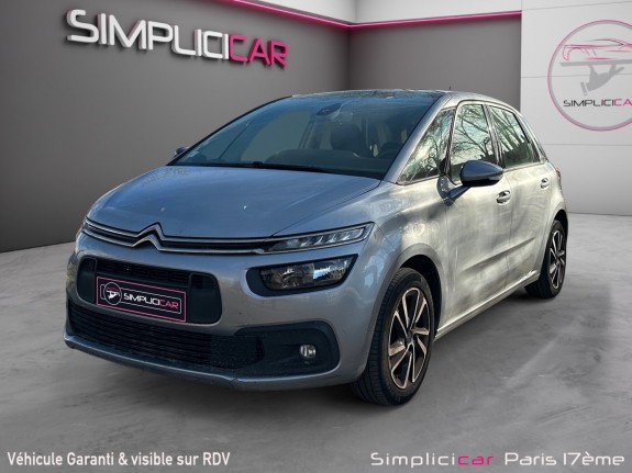 Citroen c4 spacetourer bluehdi 130 ss shine occasion paris 17ème (75)(porte maillot) simplicicar simplicibike france