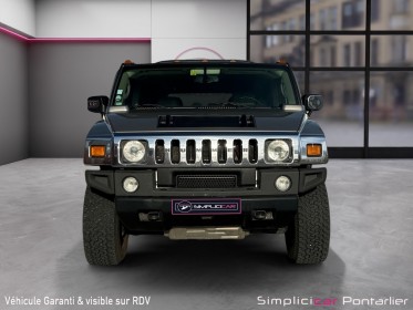 Hummer  h2 v8 329ch 6.0l  luxury occasion simplicicar pontarlier auto  simplicicar simplicibike france