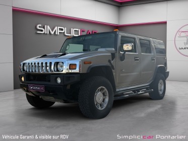 Hummer  h2 v8 329ch 6.0l  luxury occasion simplicicar pontarlier auto  simplicicar simplicibike france