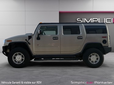 Hummer  h2 v8 329ch 6.0l  luxury occasion simplicicar pontarlier auto  simplicicar simplicibike france