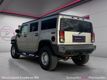 Hummer  h2 v8 329ch 6.0l  luxury occasion simplicicar pontarlier auto  simplicicar simplicibike france