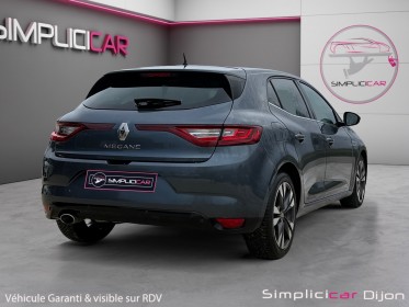 Renault megane iv berline blue dci 150 edc intens courroie neuve second main garantie 12 mois occasion simplicicar dijon...