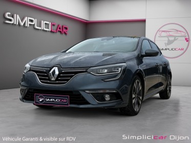 Renault megane iv berline blue dci 150 edc intens courroie neuve second main garantie 12 mois occasion simplicicar dijon...