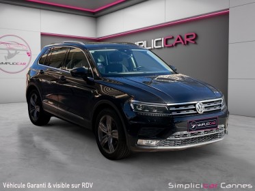 Volkswagen tiguan 1.4 tsi 150 bmt dsg6 4motion carat occasion cannes (06) simplicicar simplicibike france