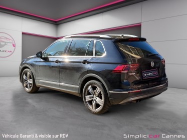 Volkswagen tiguan 1.4 tsi 150 bmt dsg6 4motion carat occasion cannes (06) simplicicar simplicibike france