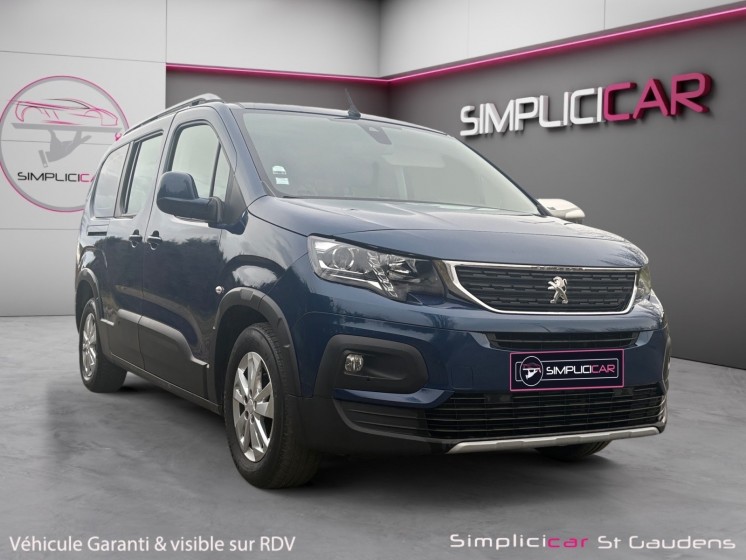 Peugeot rifter long bluehdi 130 ss eat8 allure camera de recul gps 7 places  garantie 12 mois occasion simplicicar labarthe...
