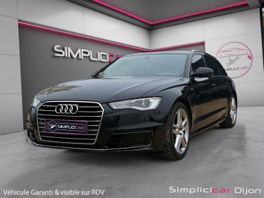 Audi a6 avant 2.0 tdi ultra 190 s tronic 7 s line toit pano ouvrant garantie 12 mois occasion simplicicar dijon simplicicar...