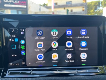 Volkswagen golf 1.4 hybrid rechargeable opf 245 dsg6 gte toit panoramique apple carplay caméra de recul garantie...