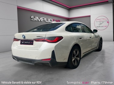 Bmw i4  edrive35 lounge-camera et radar de recul- grand ecran-car play- soh batterie 99% pneus neuf garantie 12 mois occasion...