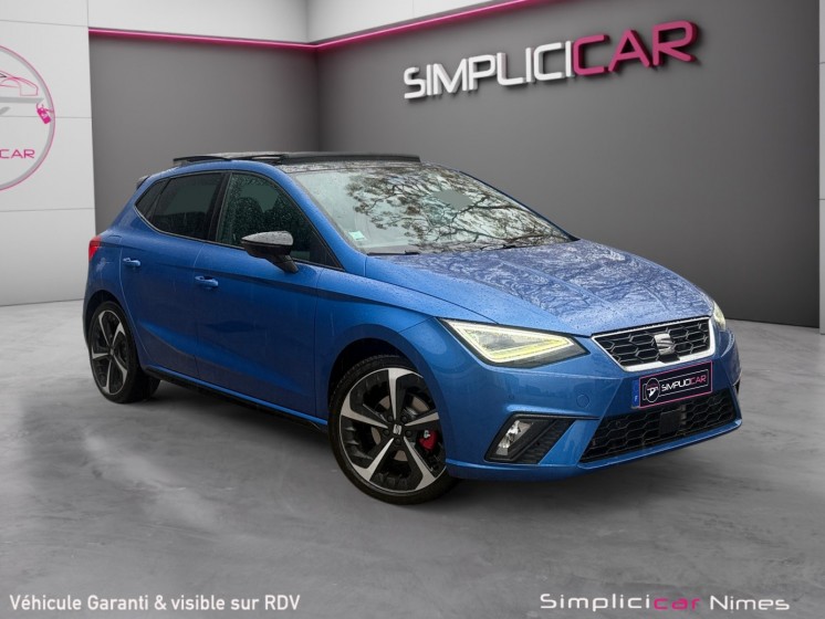Seat ibiza 110 ch dsg7 fr xclusive - toit ouvrant - alcantara - acc - garantie 12 mois occasion simplicicar nimes - rb auto...