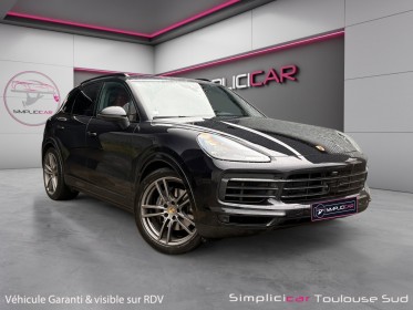Porsche cayenne e-hybrid 3.0 v6 462 entretien porsche interieur cuir rouge garantie 12 mois occasion simplicicar toulouse sud...