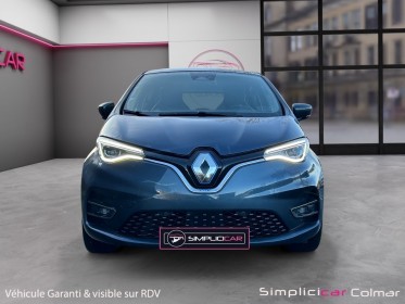 Renault zoe r135 sl edition one sièges chauffants caméra de recul garantie 12 mois occasion simplicicar colmar simplicicar...