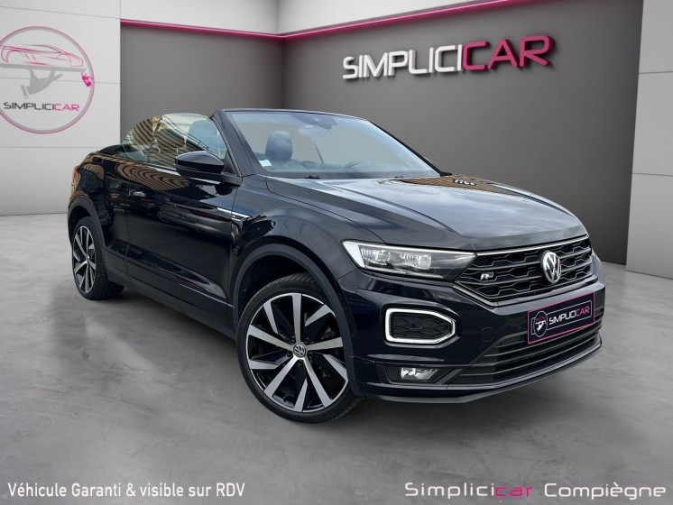 Volkswagen t-roc cabriolet r line 150ch dsg7 - full - faible km - occasion simplicicar compiegne simplicicar simplicibike...