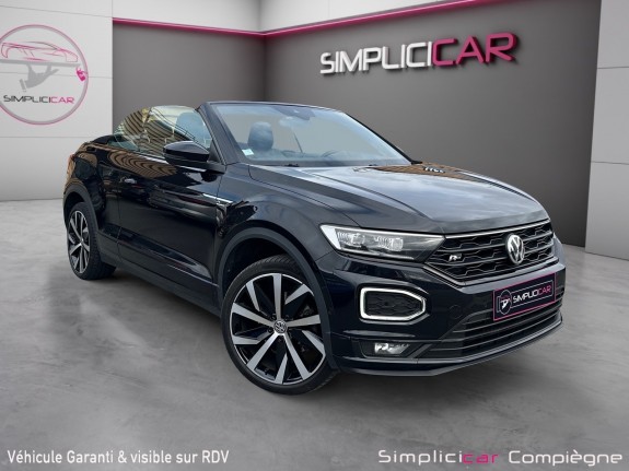Volkswagen t-roc cabriolet r line 150ch dsg7 - full - faible km - occasion simplicicar compiegne simplicicar simplicibike...