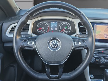 Volkswagen t-roc cabriolet 1.5 tsi evo 150 ch dsg7 style caméra de recul révisée garantie 12 mois apple carplay siéges......