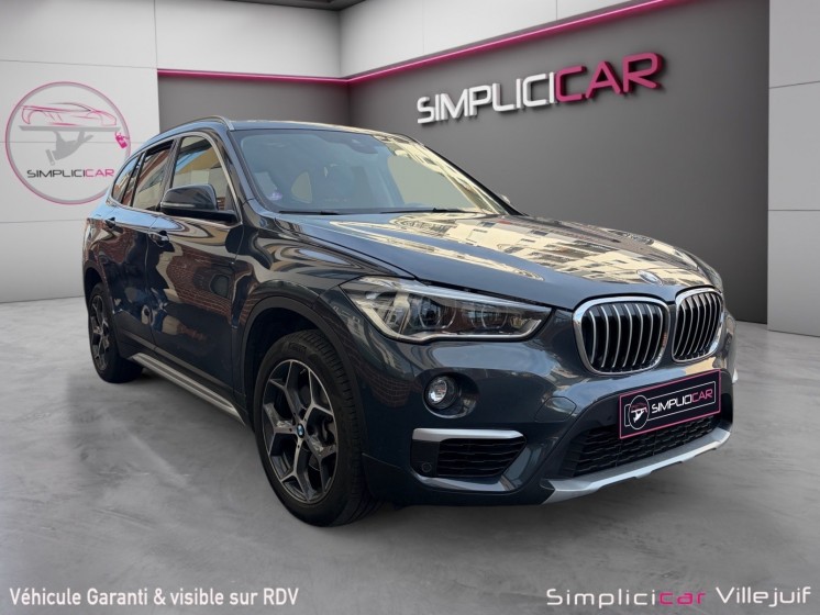 Bmw x1 f48 sdrive 18i 140 ch dkg7 xline, siège sports chauffants à mémoire, toit ouvrant pano, garantie 12 mois occasion...