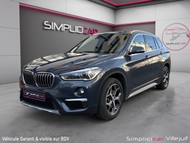 Bmw x1 f48 sdrive 18i 140 ch dkg7 xline, siège sports chauffants à mémoire, toit ouvrant pano, garantie 12 mois occasion...