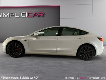 Tesla model 3 performance dual motor awd 513cv / garantie constructeur occasion simplicicar perpignan  simplicicar...