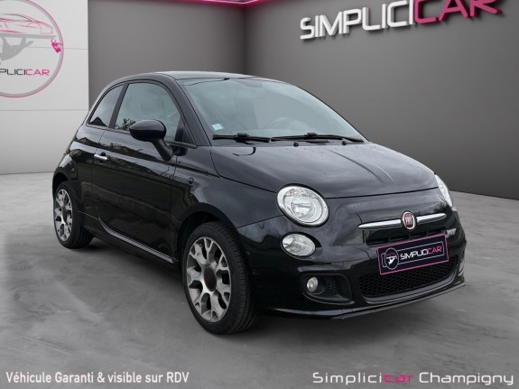Fiat 500 1.2 8v 69 ch s - garantie 12mois - distribution ok - 4 pneus neufs - dossier facture dispo occasion...