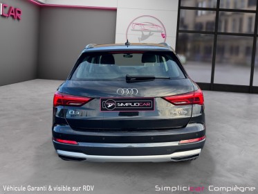 Audi q3 35 tfsi 150 ch s tronic 7 limited - carplay - faible km - suivi audi à jour occasion simplicicar compiegne...