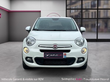 Fiat 500x 1.3 multijet 95 ch popstar  start and stop clim bi zone occasion simplicicar toulouse nord simplicicar simplicibike...