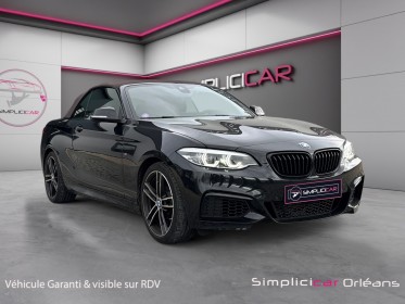 Bmw serie 2 cabriolet f23 lci2 218i 136 ch m sport suivi complet radar av/ar caméra recul garantie 12 mois occasion...