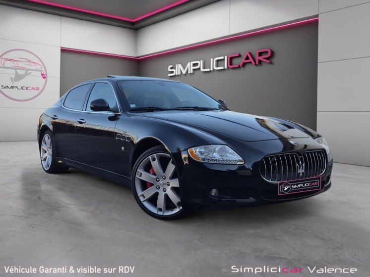 Maserati quattroporte s 4.7 toit ouvrant bose sièges elec chauffant ventilés mode sport garantie 12 mois occasion...