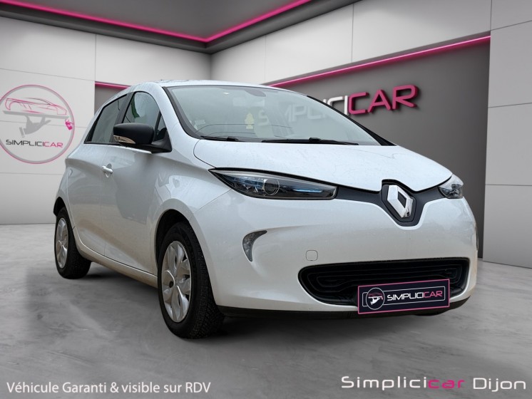 Renault zoe r75 life gamme batterie neuve incluse garantie 12 mois occasion simplicicar dijon simplicicar simplicibike france