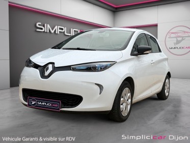 Renault zoe r75 life gamme batterie neuve incluse garantie 12 mois occasion simplicicar dijon simplicicar simplicibike france