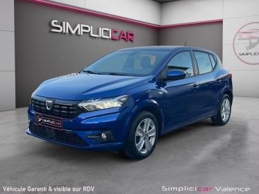Dacia sandero tce 90 expression 1 main carplay caméra radar av/ar clim auto keyless suivi dacia garantie 12mois occasion...